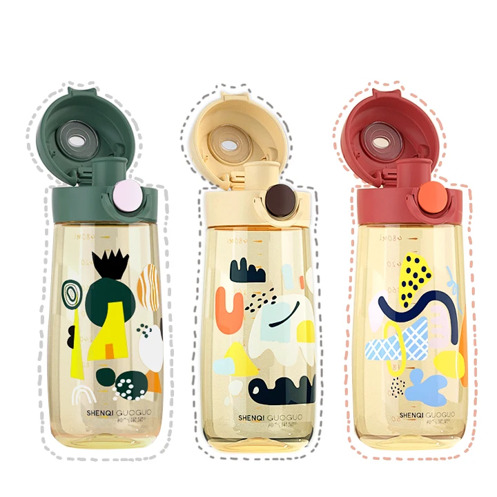 

Wholesale Customized BPA Free 480ml Kids Adult Drinking Bottle PPSU Drink Kids Water Bottle With Straw, Customized color