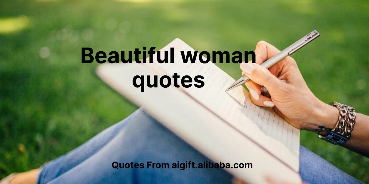 beautiful woman quotes