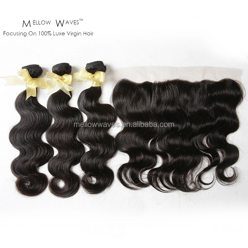 

Mellow Wave Highest Quality Human Hair Bundle Body Wave Natural Color Virgin Brazilian Human Hair Bundle