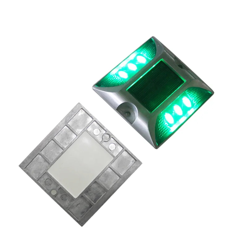 
colored LED solar Aluminum cat eye road stud reflector 