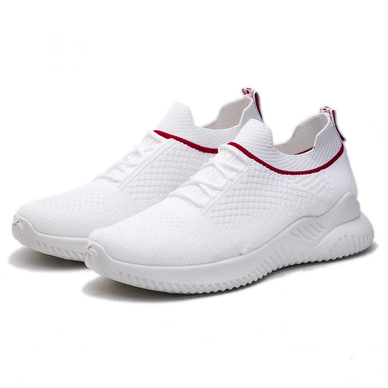 

latest shoes comfortable women's shoes women sneakers manufacturers, White, black, pink