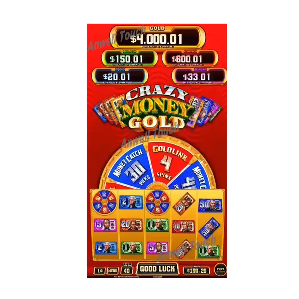 

Crazy Money Gold Slot Game Board