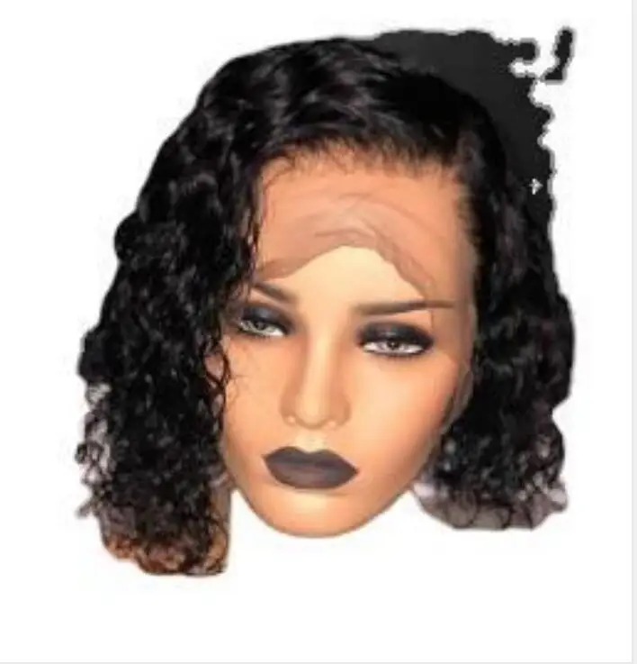 

Best Quality Cheap Price Women's Short Curly Fluffy Wigs Non-lace Front Synthetic Hair African Wig, Pics