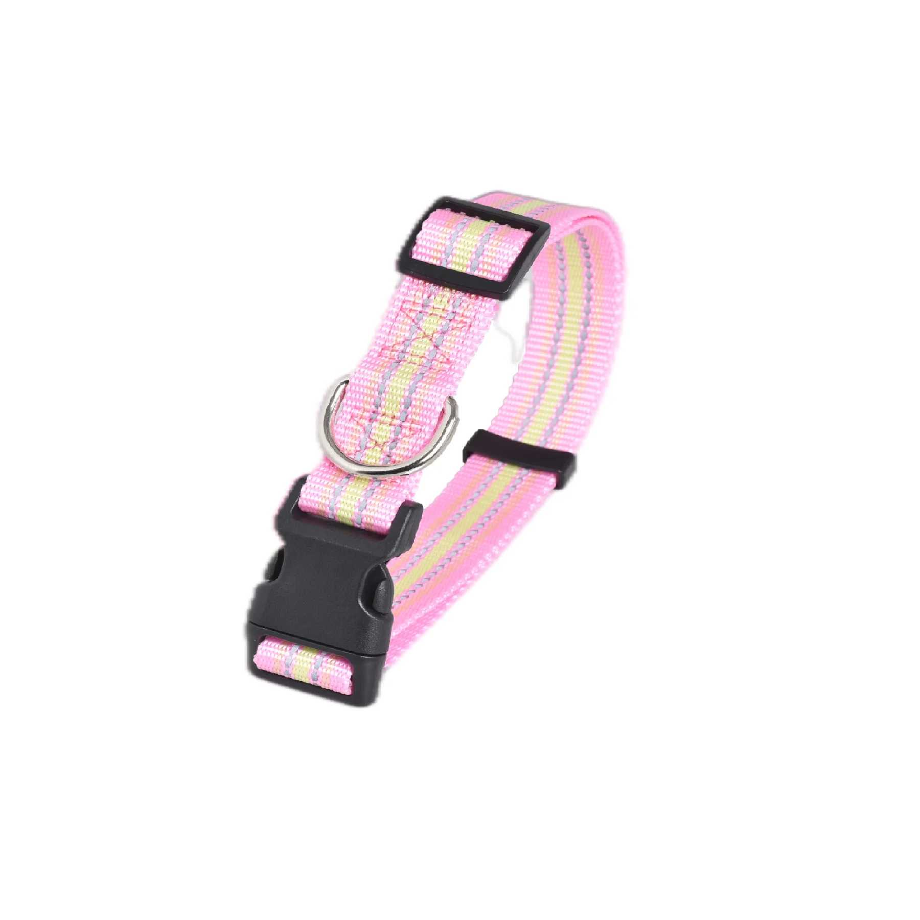 

Super September Hot Style Custom OEM Nylon Polyester Noctilucent Pet Dog Collars Dog Leashes Dog Ropes