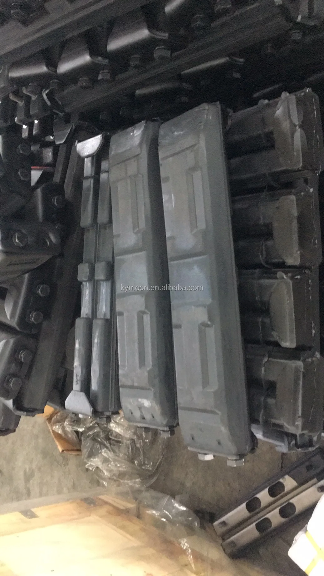 Rubber Pad/rubber track shoes for Excavator and Bulldozer, View swamp