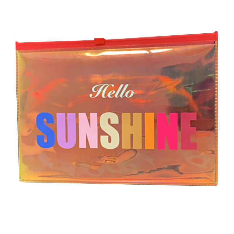 Custom Bag Zipper Widely Used Sunshine Holographic Zipper Bag Buy
