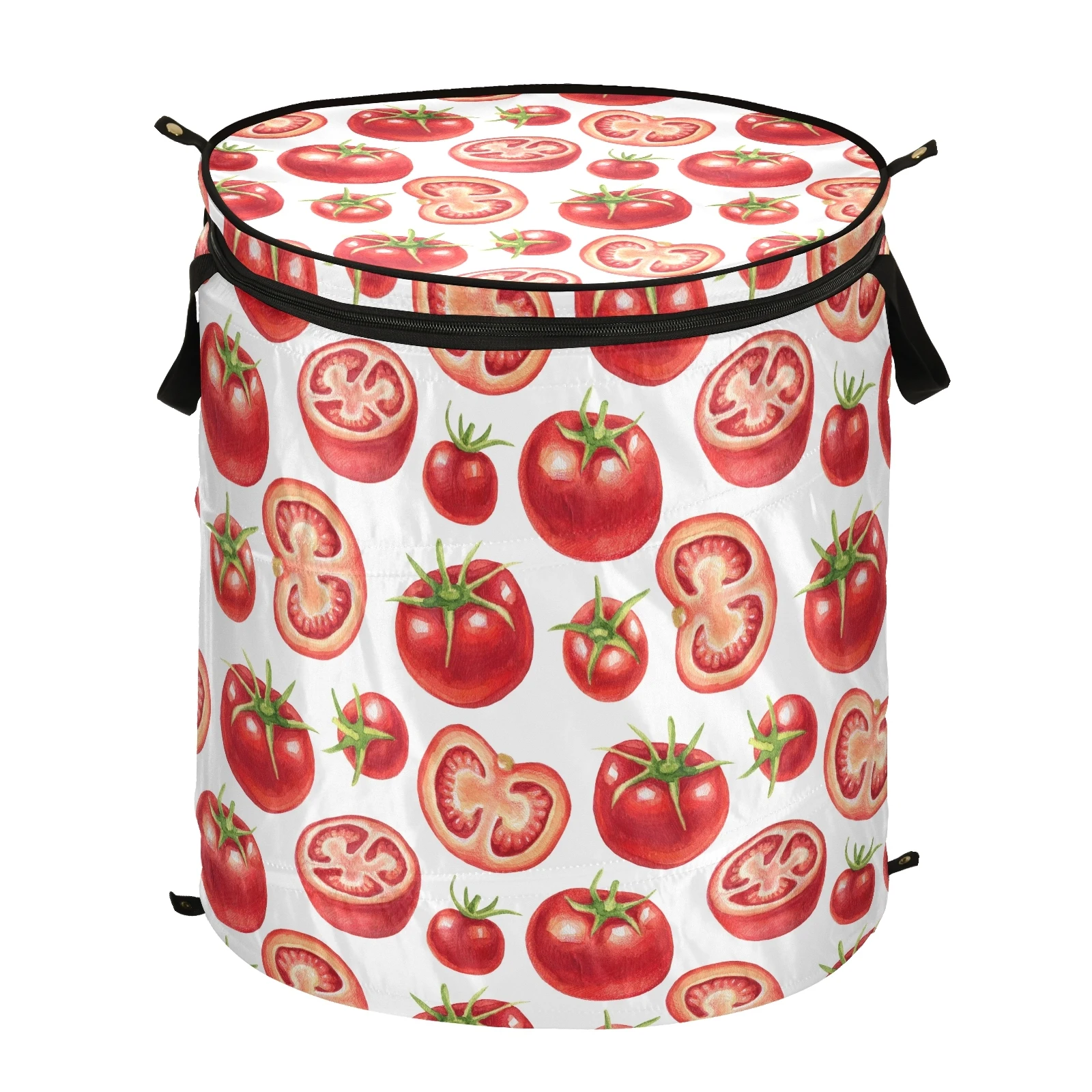 

Customized Pop-up Laundry Hamper Collapsible Laundry Basket with Durable Handles Solid Bottom High Carbon Steel, Customized color