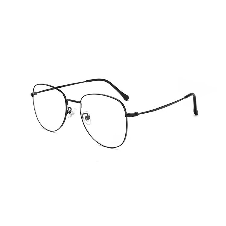 

2021 Titanium Optical Lenses Glasses Frame Men Myopia Women Prescription Anti Blue Light Metal Eyewear