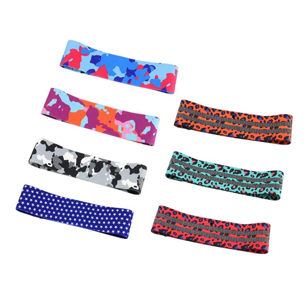 

Wholesale Custom Logo Booty Exercise Workout Cloth Cotton Glute Band Fabric Resistance Bands Hip Band