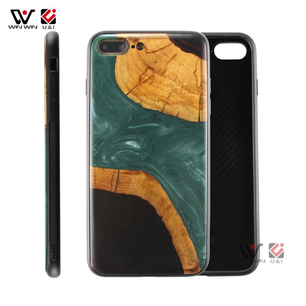 

Ultra Thin Shockproof Wooden Case Mobile Phone Cover For iPhone 8 PLUS Phone