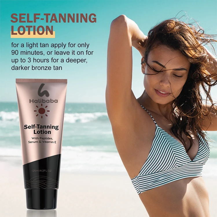 

September Factory Sales Of Tiny Tan Pure Natural Ingredients Tanning Lotion And Oil