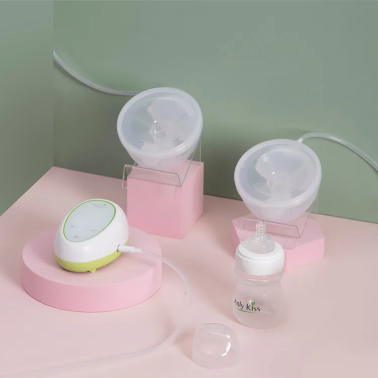 

New trend factory direct low price wearable breast pump hands free with double collection cup