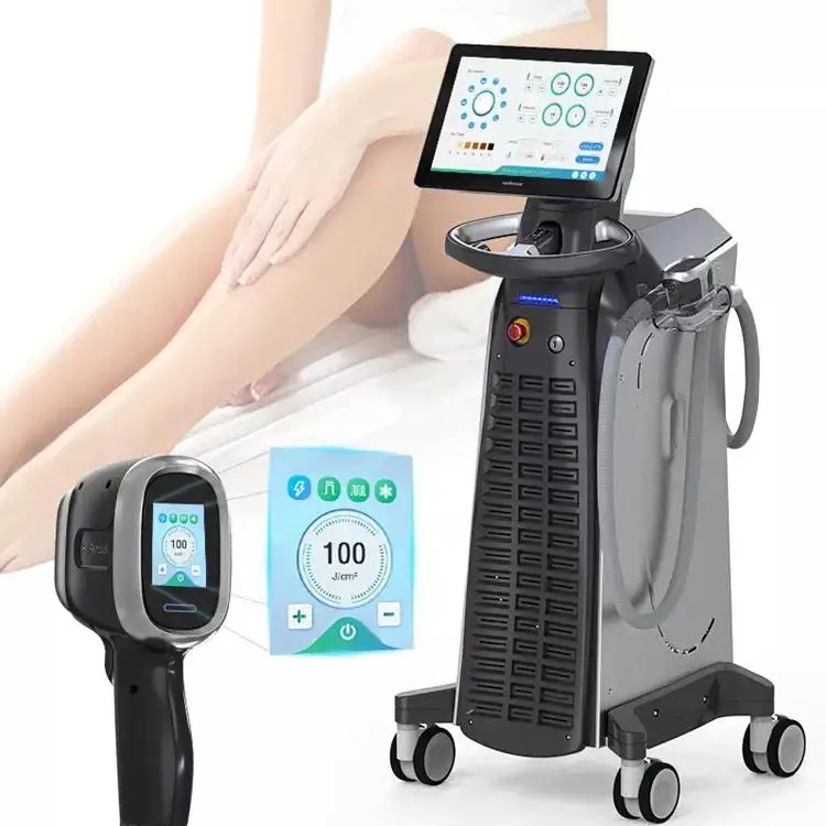 

Europe CE 1200w Epilation Laser 808nm 4 Wavelengths Ice Titanium Diode Hair Removal Salon Equipment