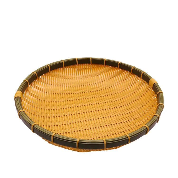 

mini vegetable food home organizations plastic and bamboo basket, Natural