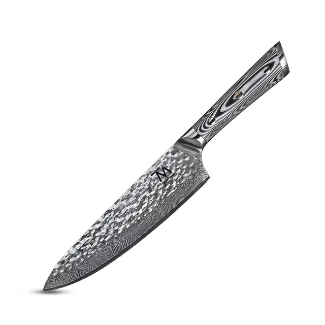 

Wholesale Professional Sharp Chinese Custom 8 Inch Vg10 Damascus Steel Cooking Chef Knife