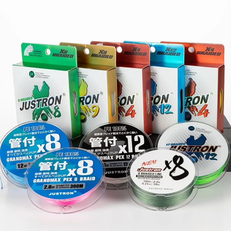 Brand 500m Strong Multifilament Floating X4 Umhpe Braided Fishing Line