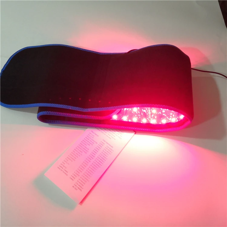 

635 Nm Red Light And 850 Nm Infrared Best Slimming Belt Body Wrap, Black