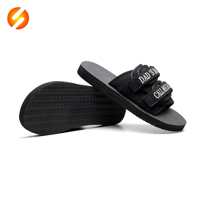 

New style comfortable lightweight black summer mens shoes casual sport slippers