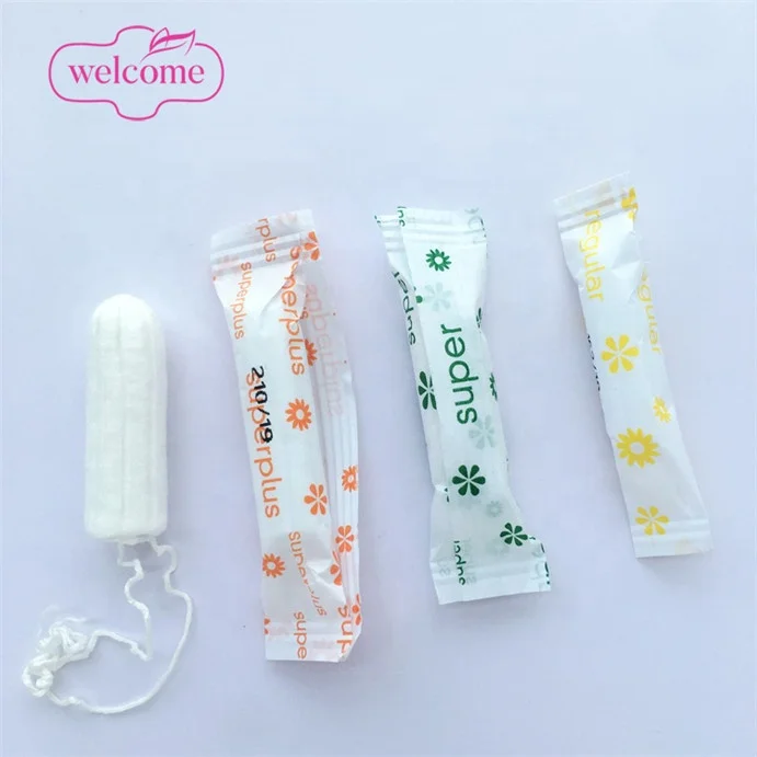 

organic tampon bpa free customized wrapper custom logo free tampon and pad samples