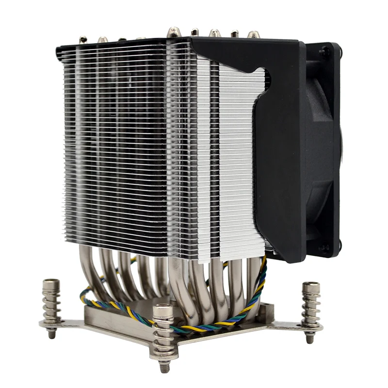 

4U server 5 heat pipe 1155/1366/2011 four-pin temperature control X79 motherboard side blowing mejor cpu cooler