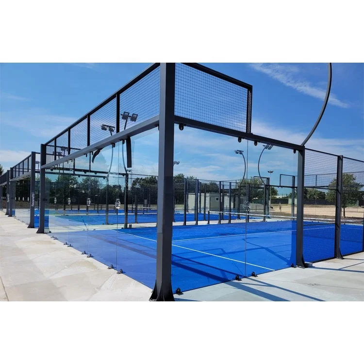 

Panoramic paddle tennis court padel 2022 indoor sport court