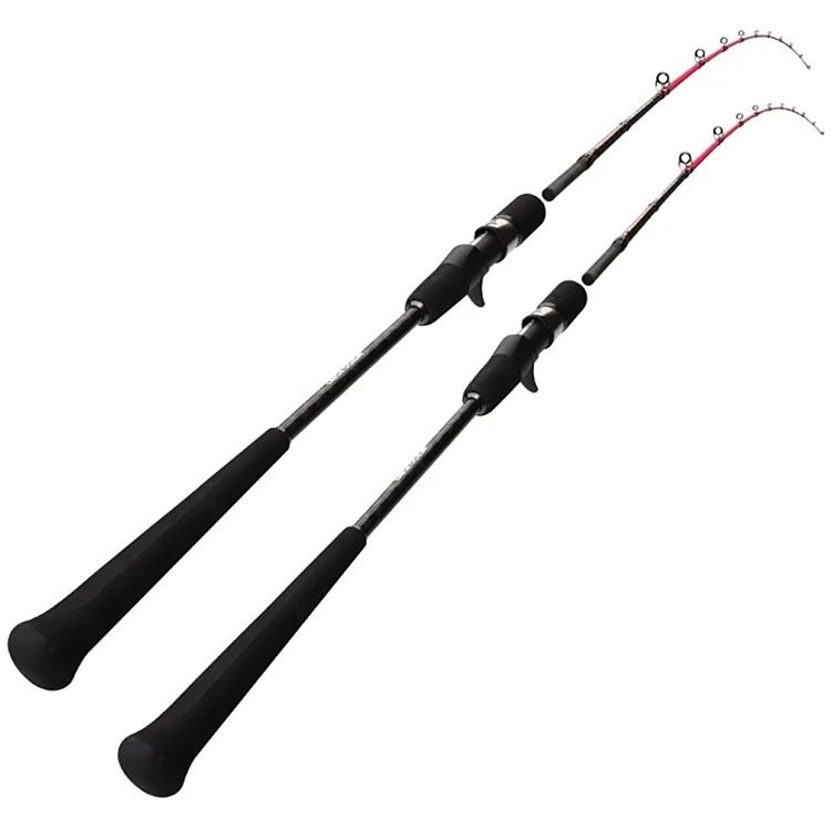 

Two Sections Carbon Fiber FUJI Guide Fishing Jigging Rods