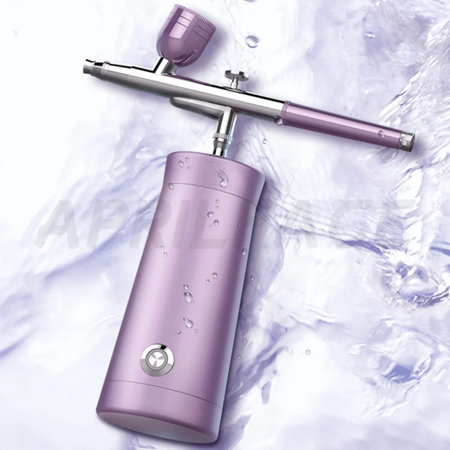 ce认证迷你美容喷枪压缩机系统套件喷水嫩肤便携式化妆喷枪