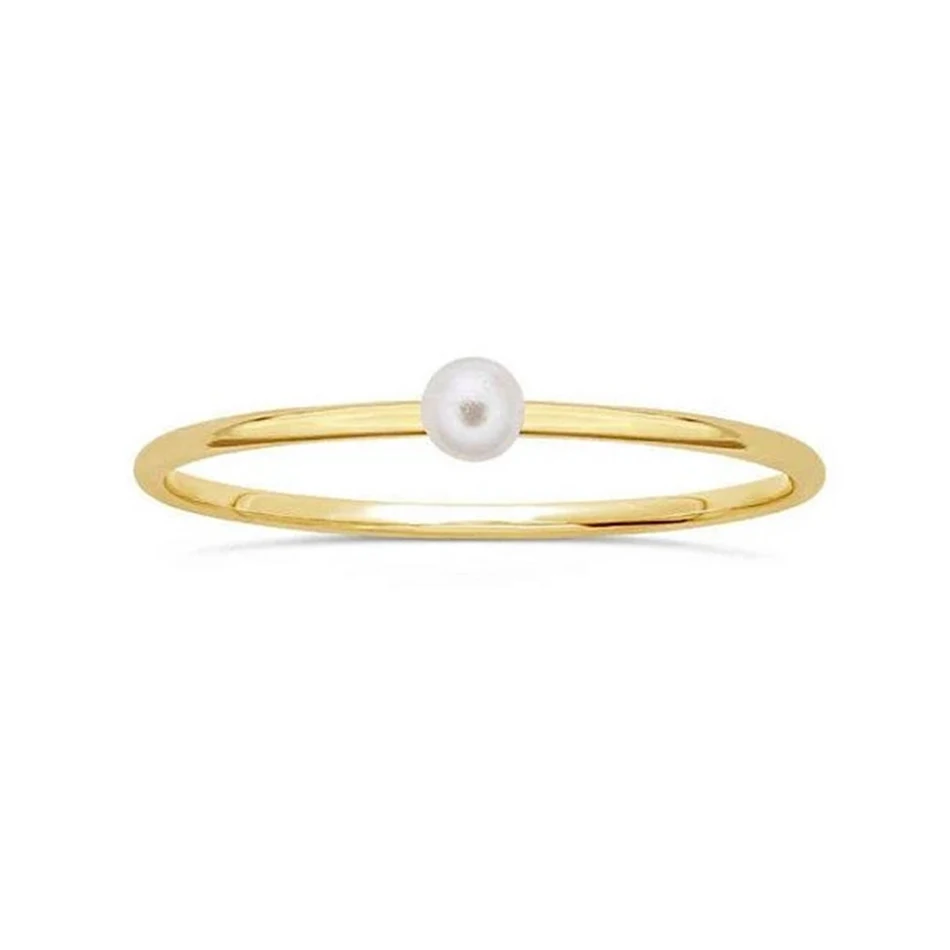 

luxury jewelry 925 sterling silver rings 18k gold vermeil classical special eternity ring pearl ring for women wedding