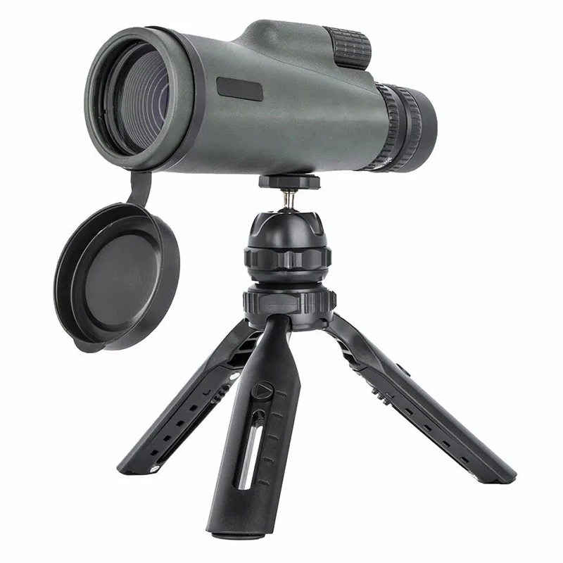 

LUXUN 10-30x50 Zoom Monocular BAK4 Focus Long Range Bird Monocular With Tripod For Traveling
