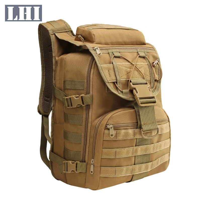 

LHI Militar Mochilas Tactica_Deportiva Outdoor Oxford Waterproof Sport Gym Hiking Rucksack Military Tactical Backpack Bag