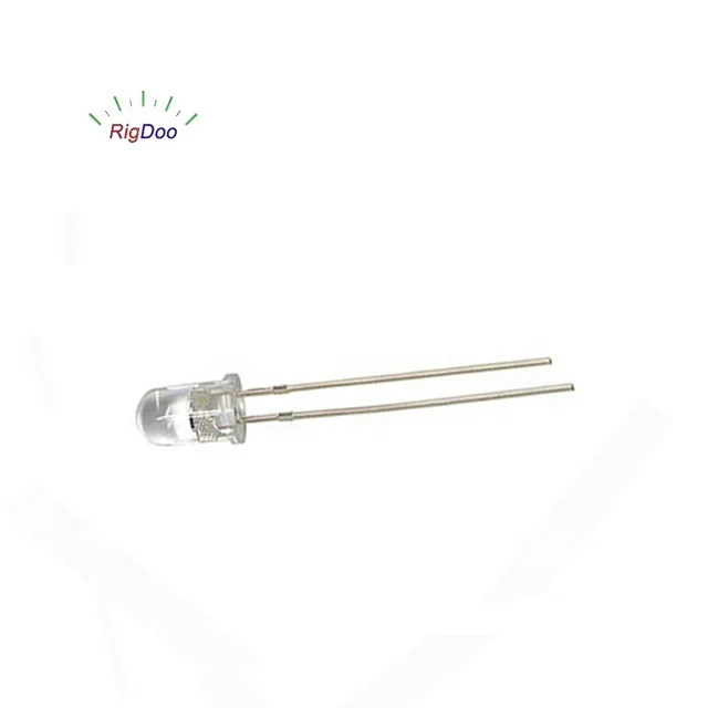 
Free Sample 70mA peak forward current 5mm bright white led diode 