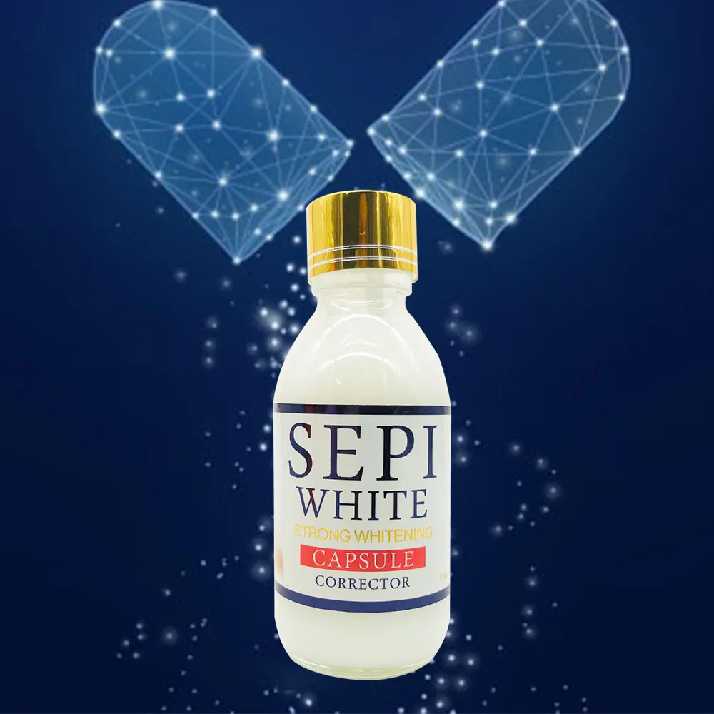 

Natural Organic Sepi White Strong Whitening Capsule Corrector Antioxidants Anti-Aging Remove Melasma Improve Skin Firmness