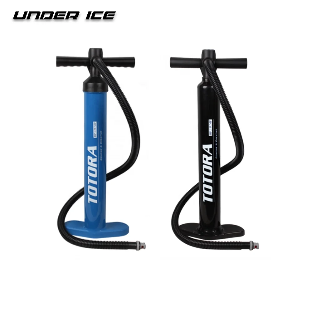 

Basic Classic TOTORA Quality Hand Pump for Inflatable Paddle Board ISUP Accessory Custom Logo, Black, blue