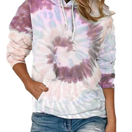 

2021 Men Sport Hoodie Cotton Tie-Dye Hoodies Gsm