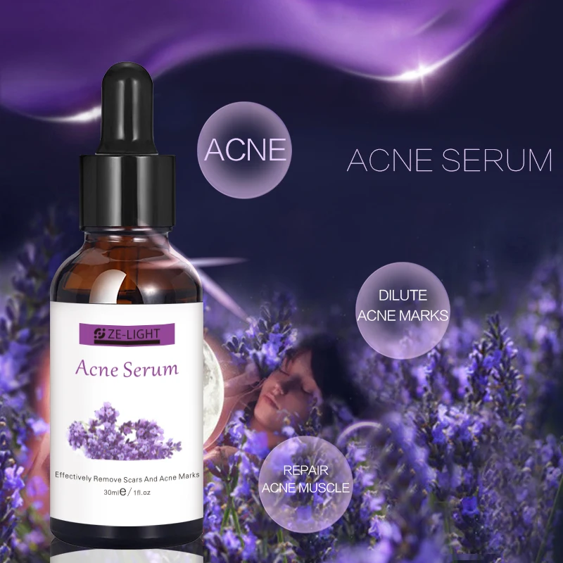 

Private Label OEM Acne Treatment Serum Serum Blackhead Remover Skin Care Treatment Acne Skin Serum, Transparent