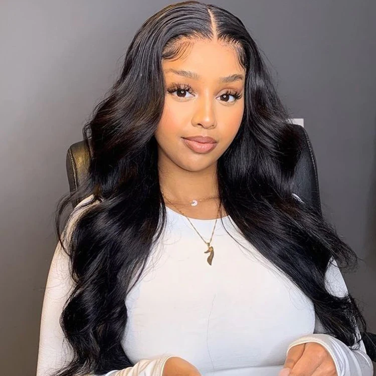 

Body Wave 13x4 Lace Front Human Hair Wigs Pre Plucked With Baby Hair Brazilian 150% Lace Frontal Wigs