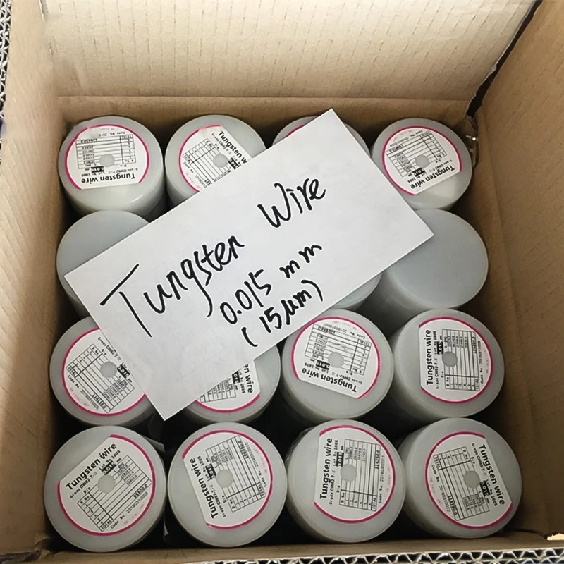 HSG Wholesale Price high density gold plated tungsten wire 0.005 mm light bulb 99.95% for lamp