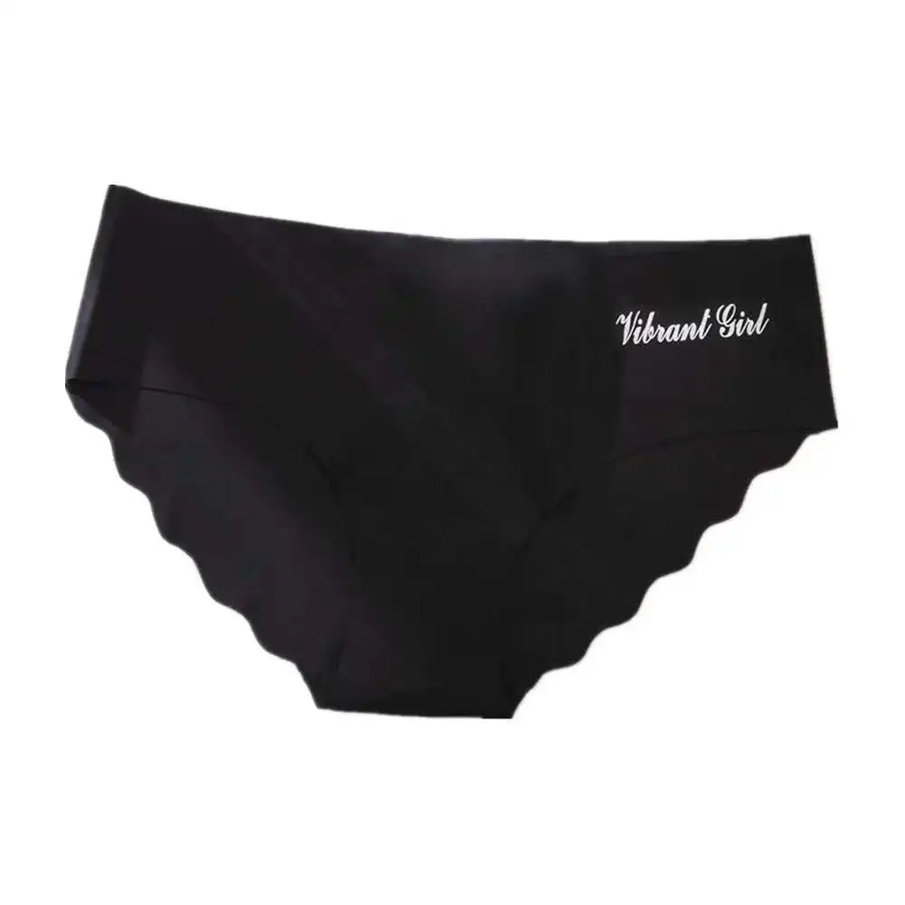 One Piece Briefs Underpants Seamless Panties Breathable Female Ice Silk