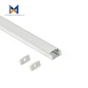 6063Aluminum alloy led strip light channel for wall polished aluminum extrusion profile