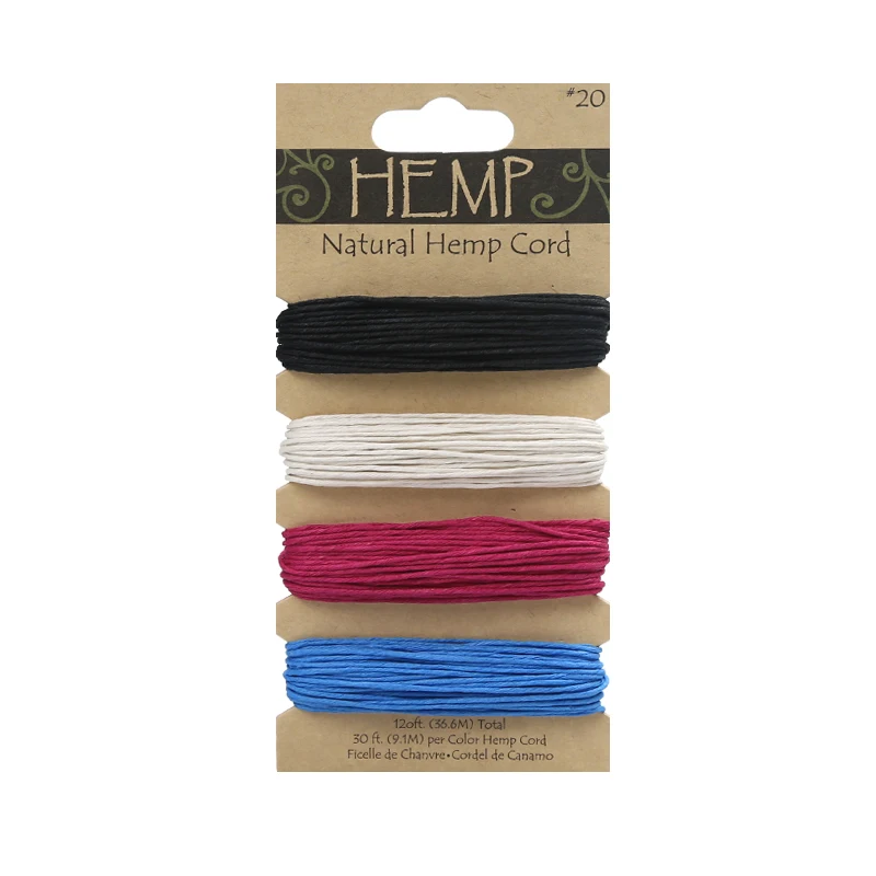 

High Quality Braided Diy Natual Bracelet twine string 4-Color Sets For Jewelry