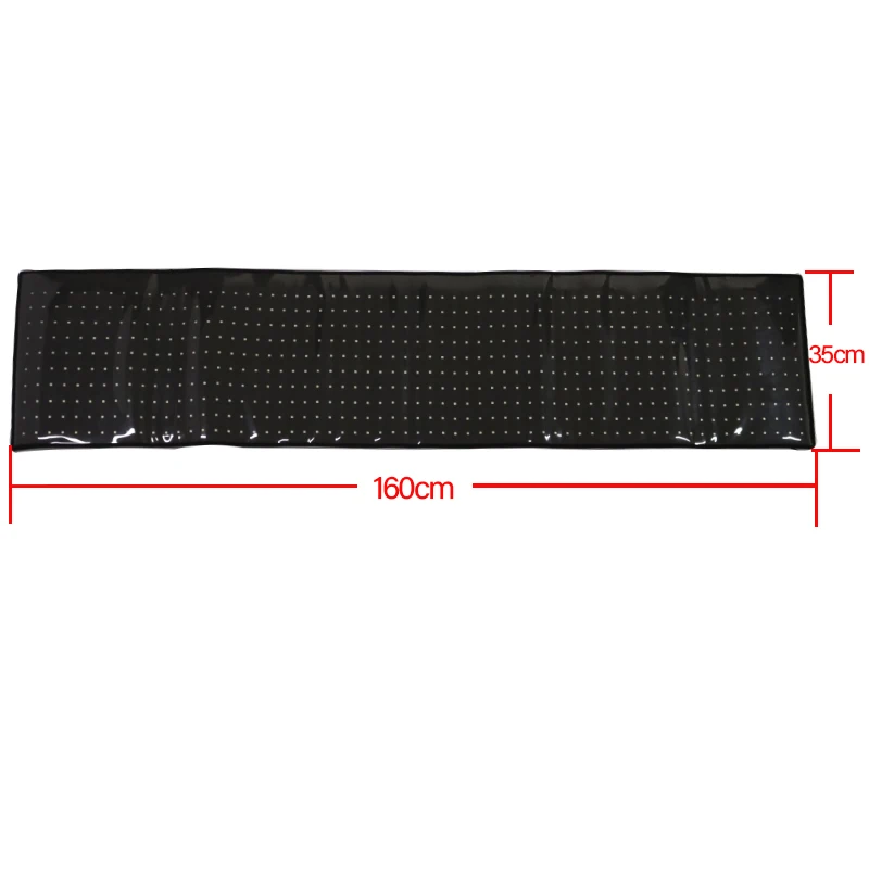 

Factory customization Pain Relief Weight Loss Light Belt 660nm 850nm Red Light Therapy mat, Black