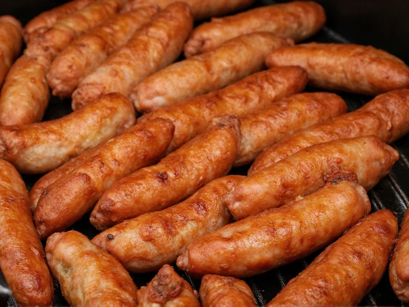 Air Fry Sausages Perfectly: Time & Temp Guide