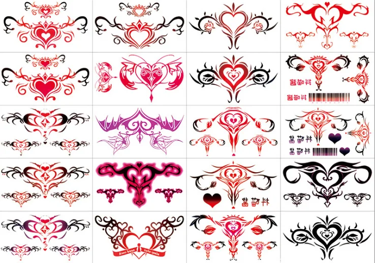 Waterproof Temporary Sexy Lower Back Tattoos Nake Woman Body Tattoo