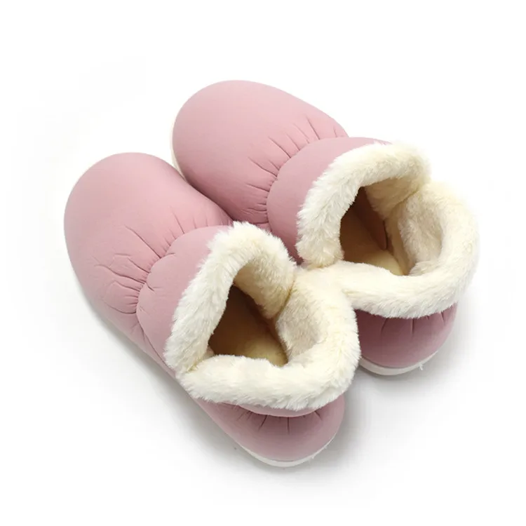 

Autumn And Winter Home Lovers Warm Home Cotton Slippers Women Home Wholesale Cotton Shoes, As picture