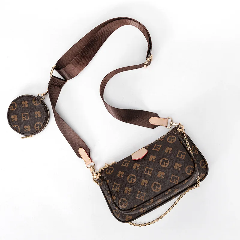 product-2020 Women Brand Crossbody Shoulder Bag 3 in 1 Luxury Handbag PU Leather Tote Bags Fashion B
