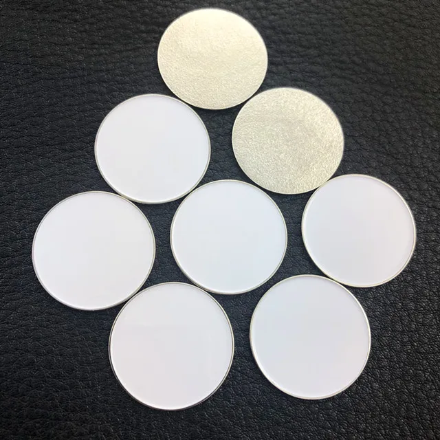 

Custom Logo UV Print White Blank Golf Accessaries Digital Printing Metal Bulk Ball Golf Marker