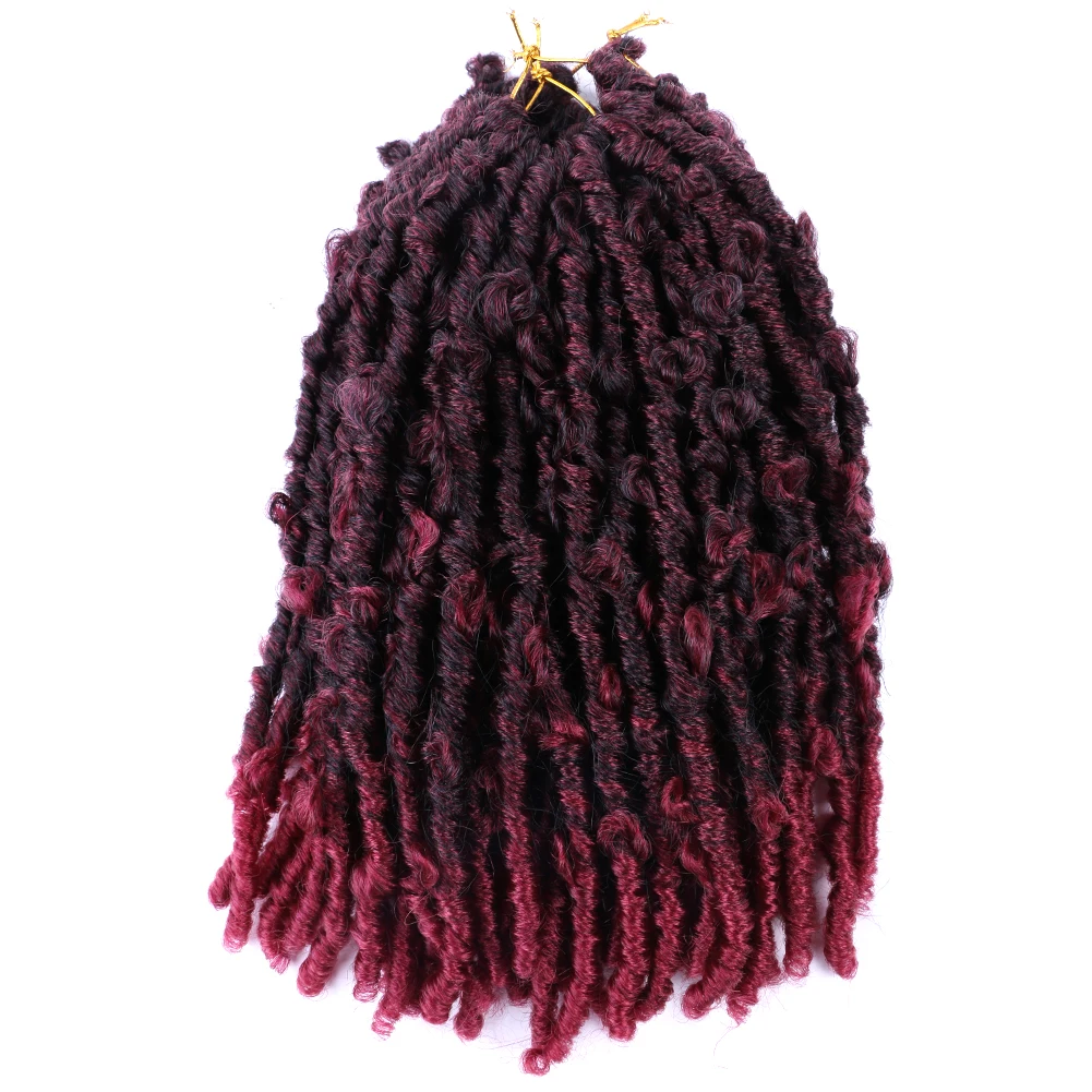 

Factory Direct Butterfly Locs Hair Crochet Braids Hairpiece