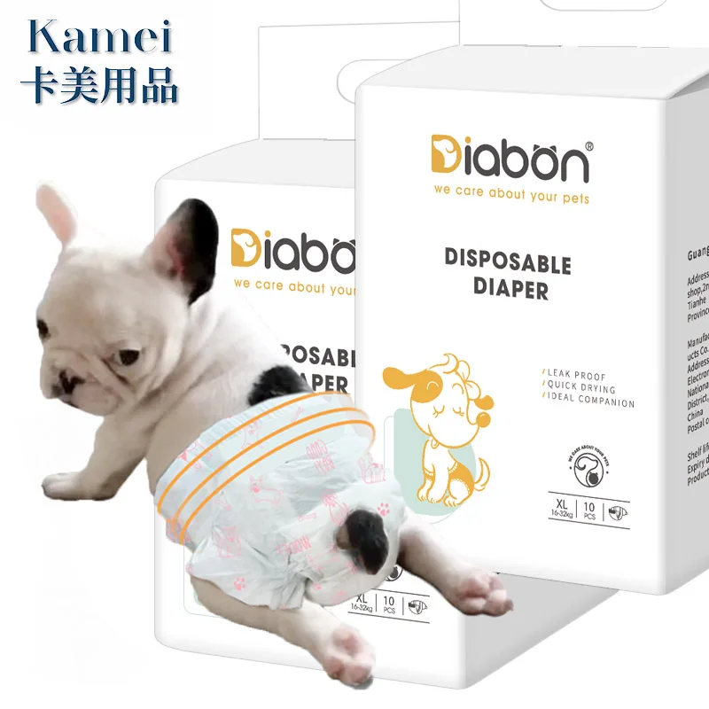 

Comfortable disposable soft pet diapers for Female Dog