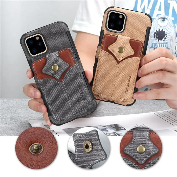 For iPhone 11 Case, Shockproof Protective Phone Case for iPhone 678 and for iphone xr 2019 leather wallet case