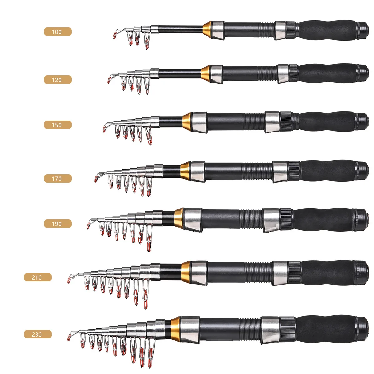 

Ultra-short fiberglass sea fishing bait ice fishing rod telescopic fishing rod